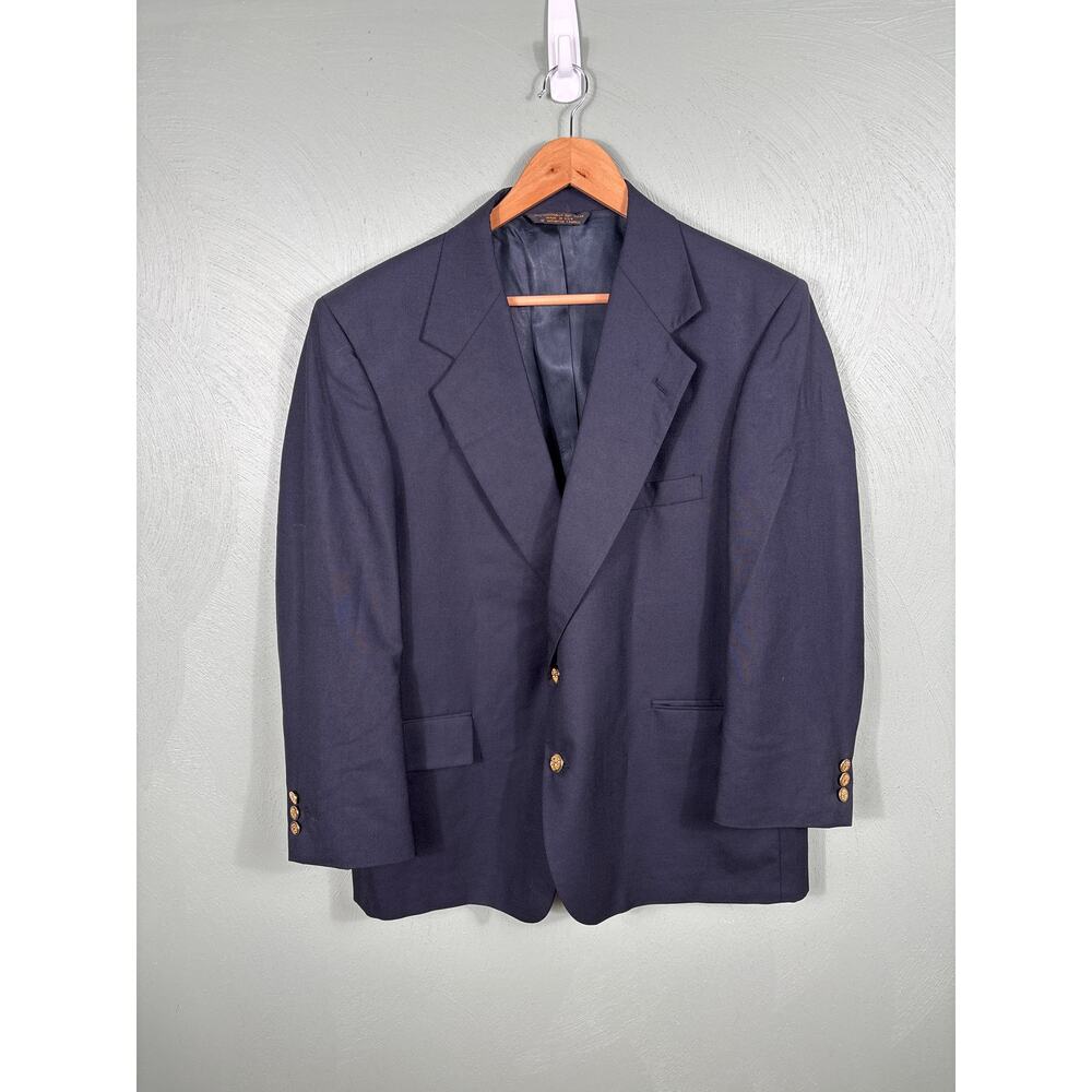 Botany 500 Made in USA Men's Size 42 Two Button Career Office Coat Blazer Jacket